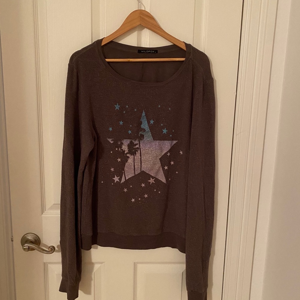 Wildfox Cozy Oversized Lounge Top